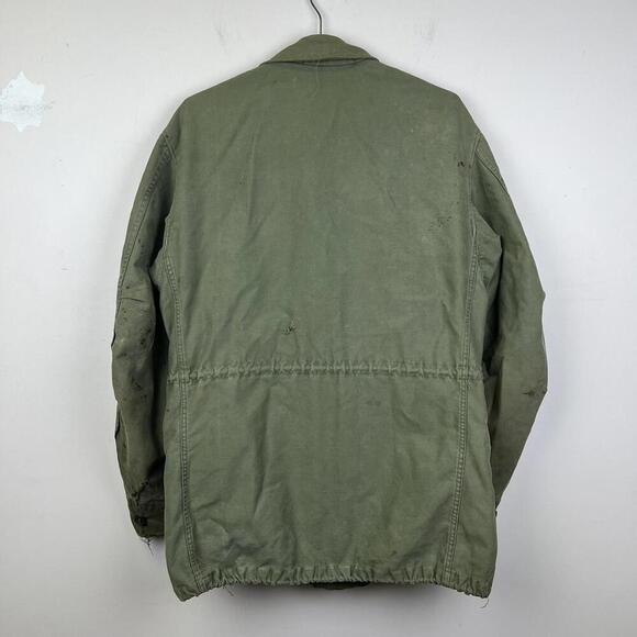 80s Vintage Military Utility M-1951 Field Jacket Mens US Army - Picture 4 of 8